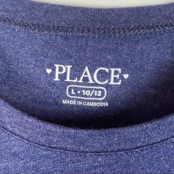 CHILDRENS PLACE GLOW IN THE DARK ALIEN PIZZA SHIRT SIZE LARGE - Picture 7 of 9